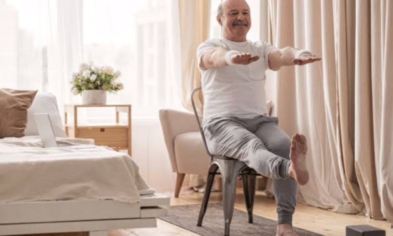 free chair yoga exercises