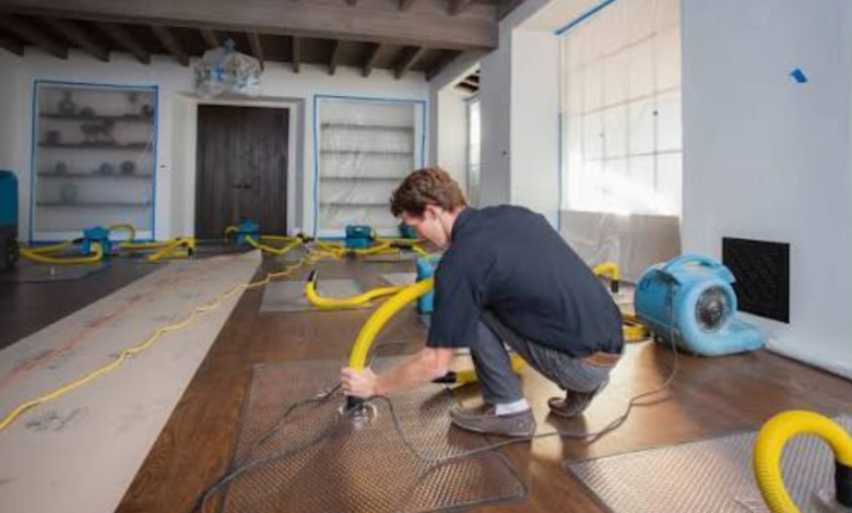 water damage restoration services